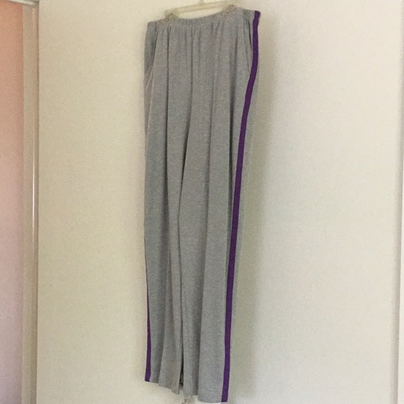 Womens Knit Pants with Side Stripe Sz. L - Picture 2 of 4
